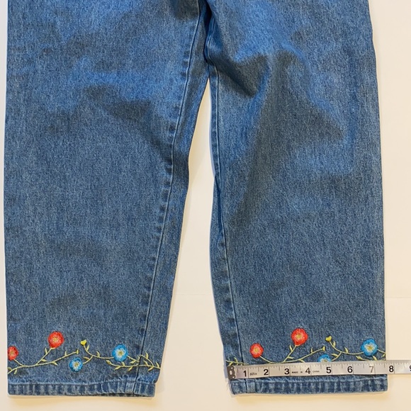Denim & Co Small Denim High Rise Crop Jeans D20 - Picture 8 of 12